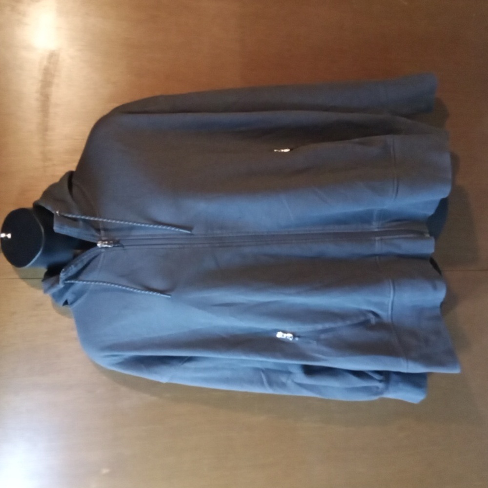 Old Navy Active Charcoal Fleece Jacket
